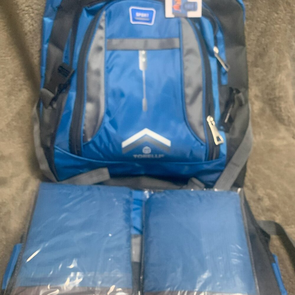 NEW Torelli Outdoor Backpack & Mats. Torelli. Blue. Daypacks.